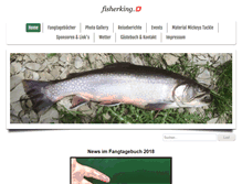 Tablet Screenshot of fisherking.ch